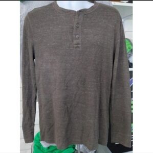 Sonoma Goods for Life Men's Long Sleeve Hensley  M Shirt, Casual